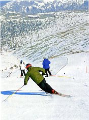 ski alpin en Laponie